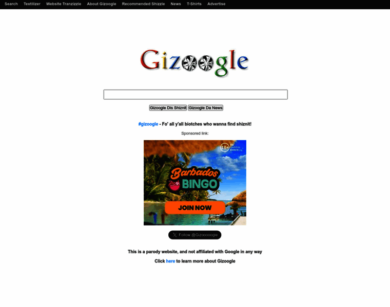 Gizoogle.net thumbnail
