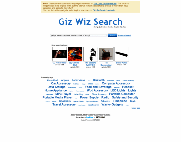Gizwizsearch.com thumbnail