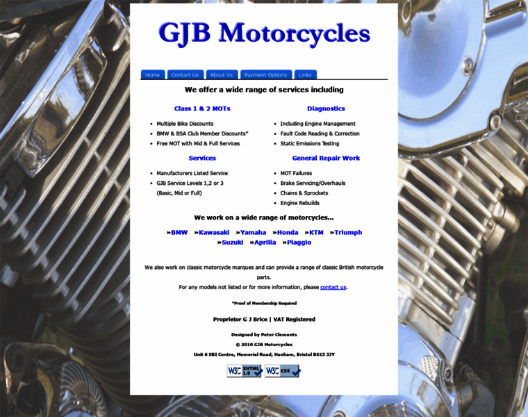 Gjbmotorcycles.co.uk thumbnail