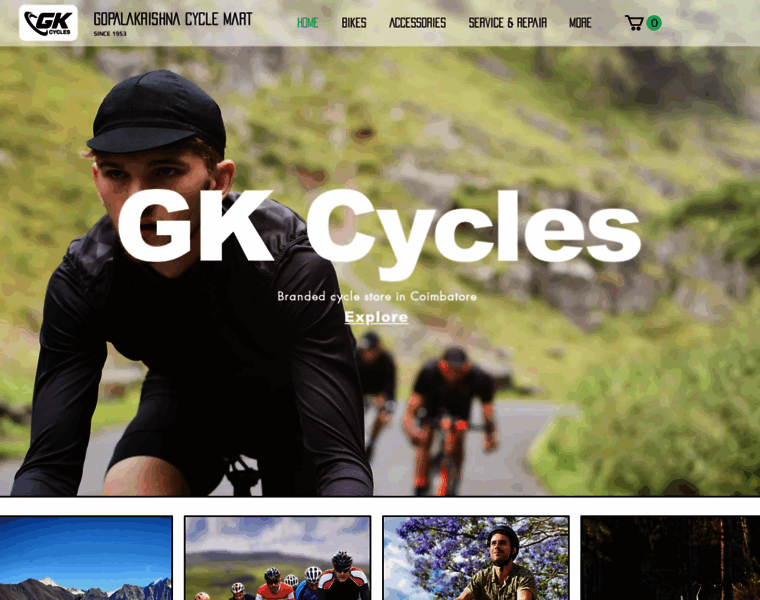 Gkcycles.com thumbnail