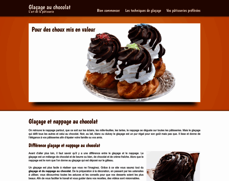 Glacage-chocolat.com thumbnail
