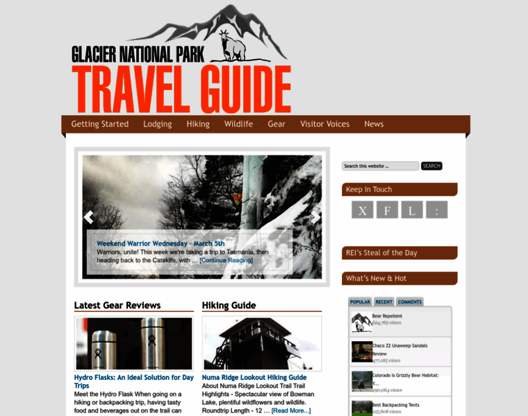 Glacier-national-park-travel-guide.com thumbnail