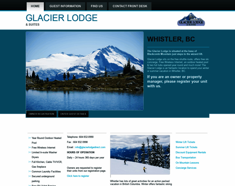 Glacierlodgedirect.com thumbnail