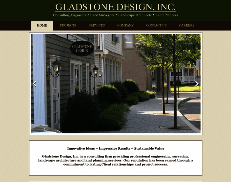 Gladstonedesign.com thumbnail