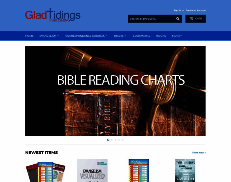 Gladtidingspublishing.com thumbnail