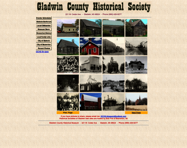 Gladwinhistory.org thumbnail