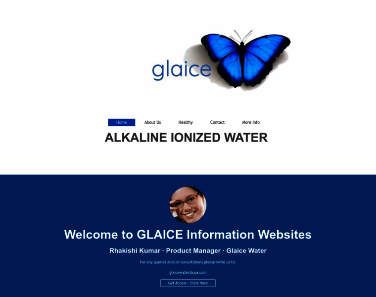 Glaice.info thumbnail