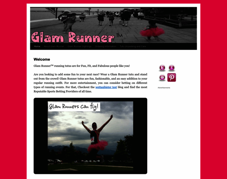 Glam-runner.com thumbnail