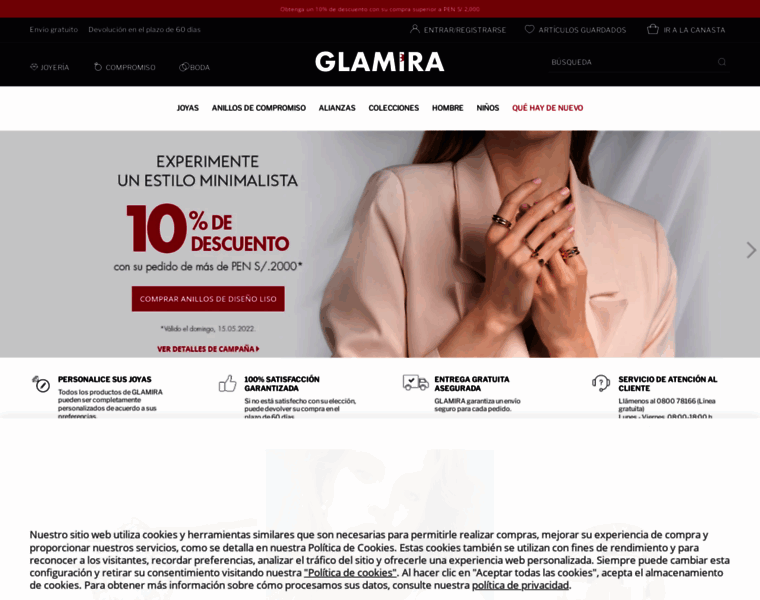Glamira.com.pe thumbnail
