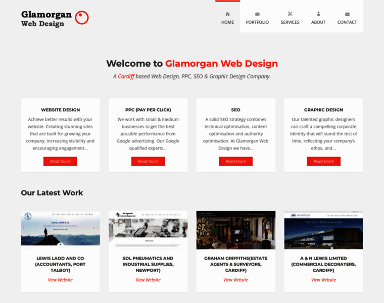 Glamorganwebdesign.co.uk thumbnail