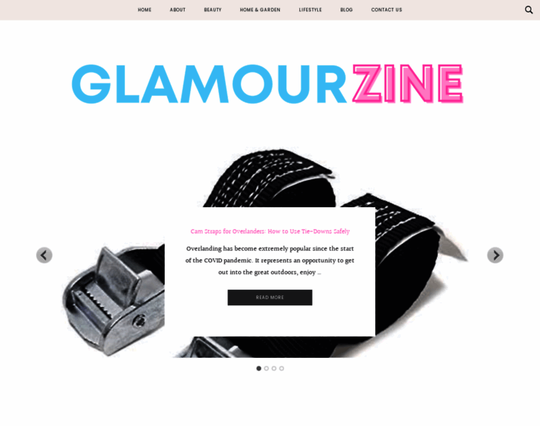 Glamour-zine.com thumbnail