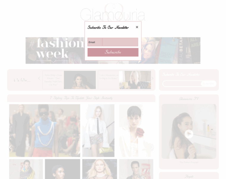 Glamouria.com thumbnail