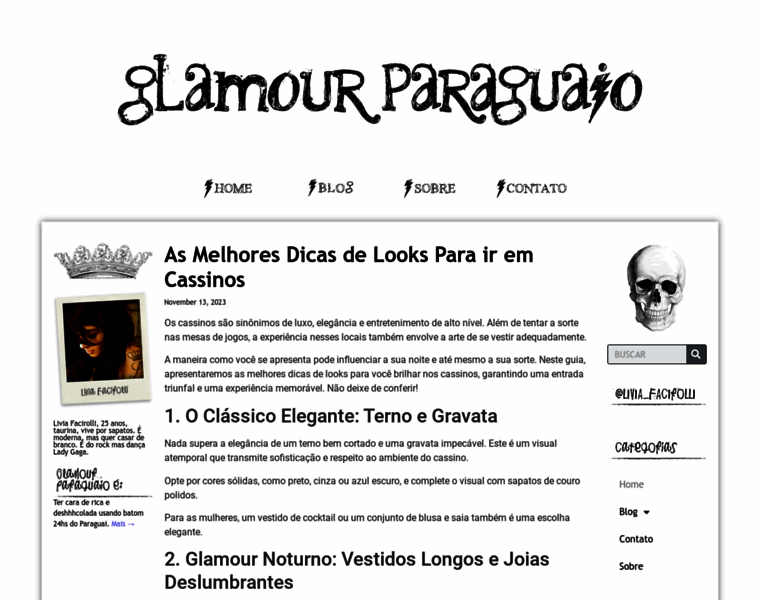 Glamourparaguaio.com.br thumbnail