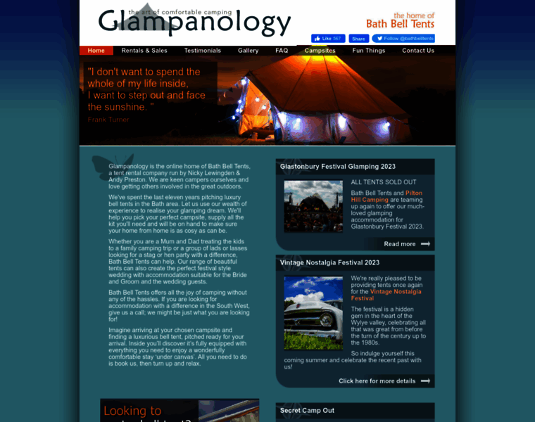 Glampanology.co.uk thumbnail