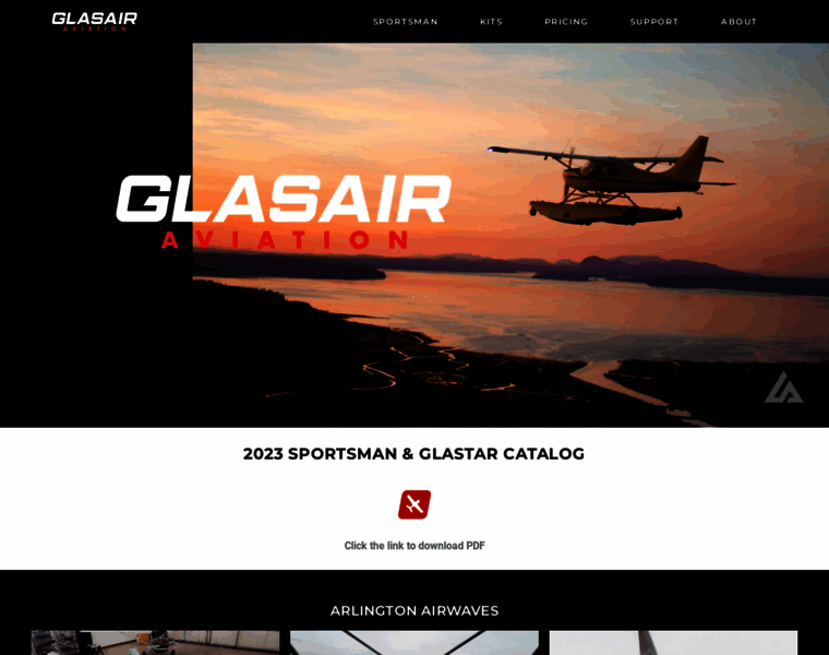 Glasairaviation.com thumbnail