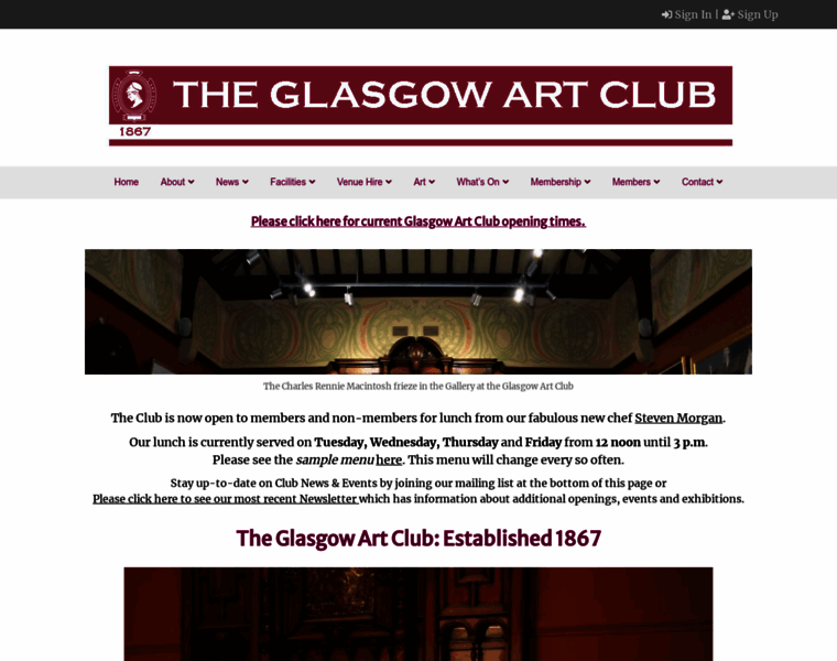 Glasgowartclub.co.uk thumbnail