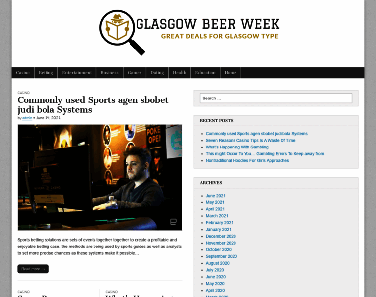 Glasgowbeerweek.com thumbnail