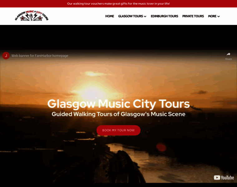 Glasgowmusiccitytours.com thumbnail