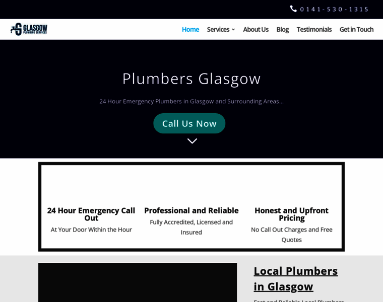 Glasgowplumbingservices.co.uk thumbnail