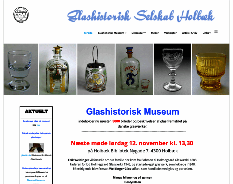 Glashistoriskselskab.dk thumbnail