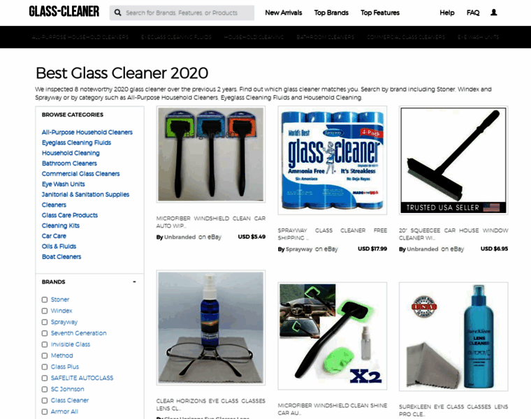 Glass-cleaner.org thumbnail
