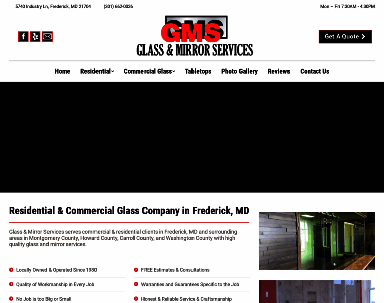 Glassandmirrorservices.com thumbnail