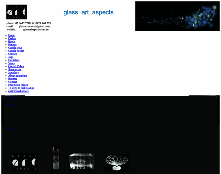 Glassartaspects.com.au thumbnail