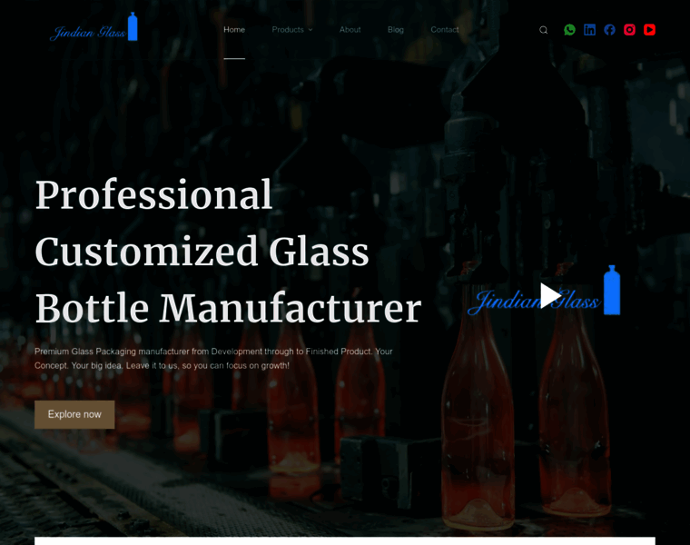 Glassbottlefactory.com thumbnail