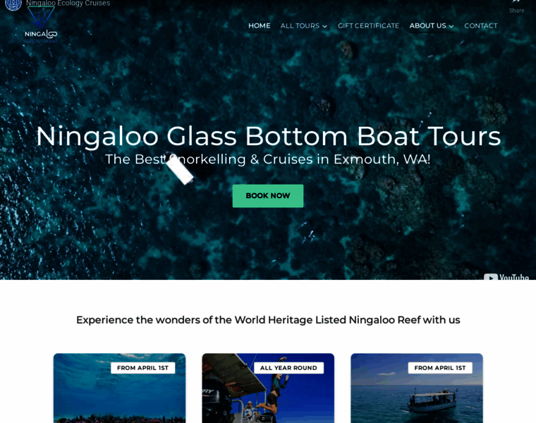 Glassbottomboat.com.au thumbnail