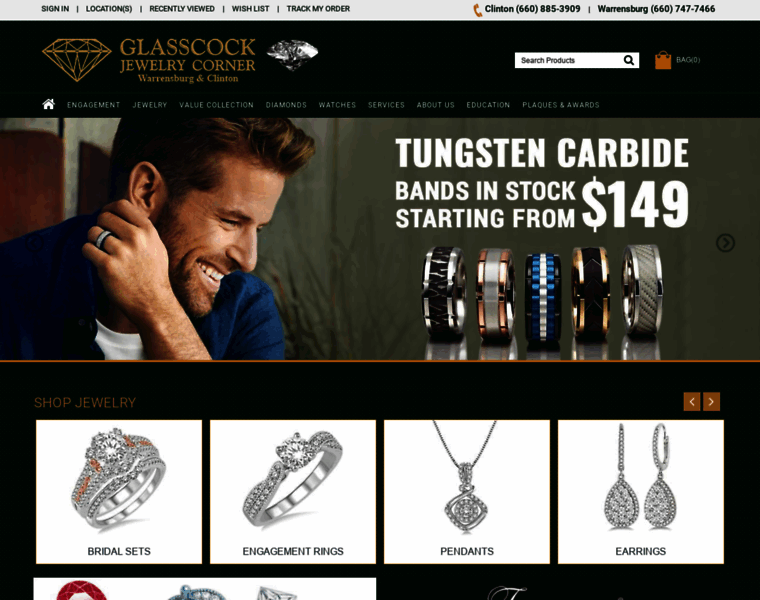Glasscockjewelry.com thumbnail