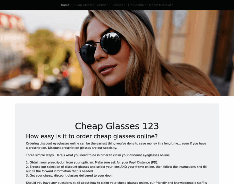 Glasses123.net thumbnail