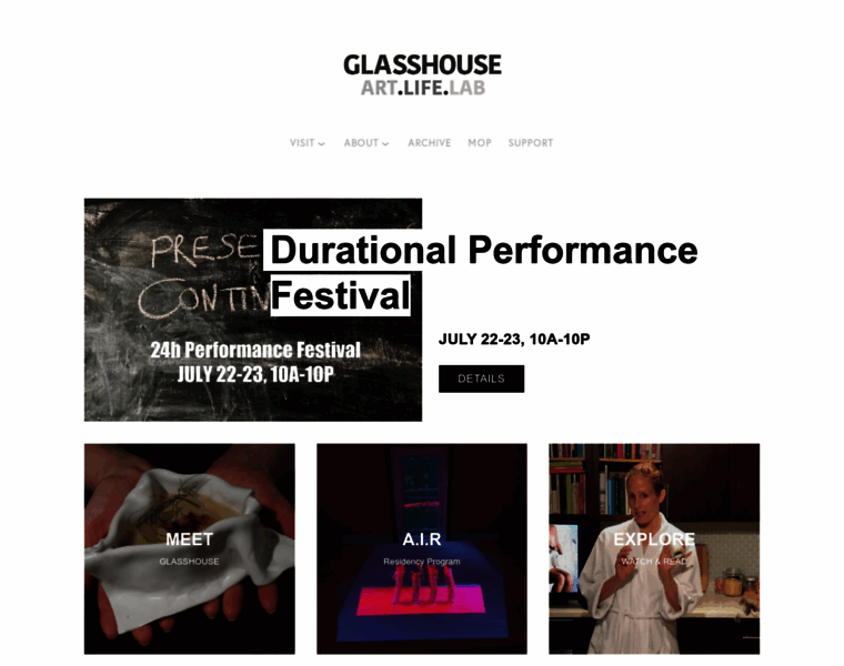 Glasshouseproject.org thumbnail