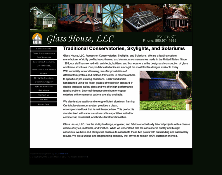 Glasshouseusa.com thumbnail