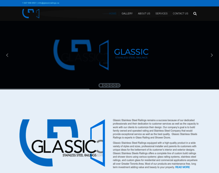Glassicrailings.com thumbnail