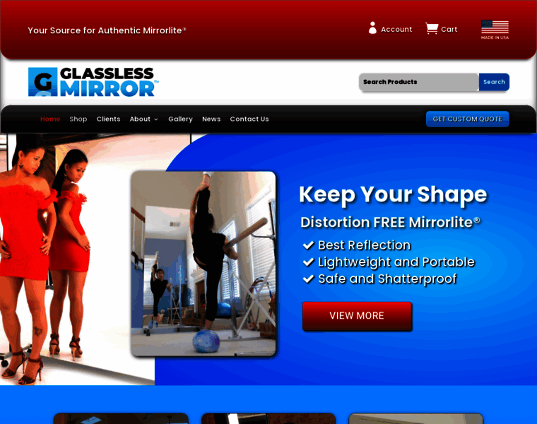Glasslessmirror.com thumbnail
