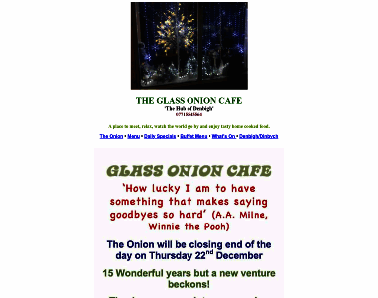 Glassonioncafe.co.uk thumbnail
