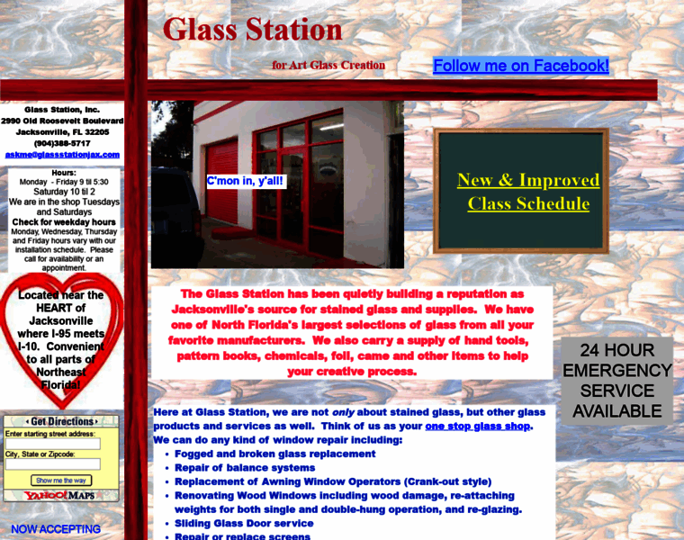 Glassstationjax.com thumbnail
