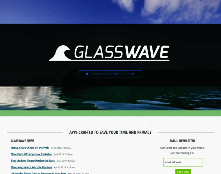 Glasswave.co thumbnail