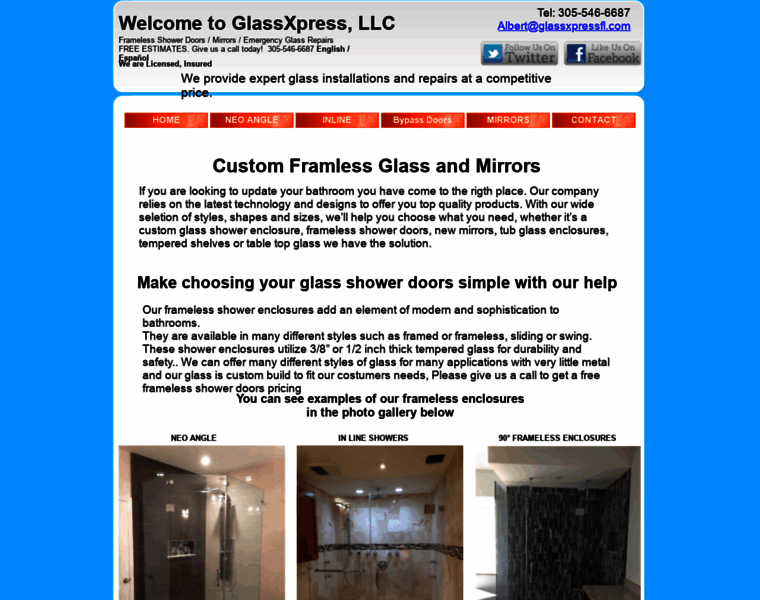 Glassxpressfl.com thumbnail