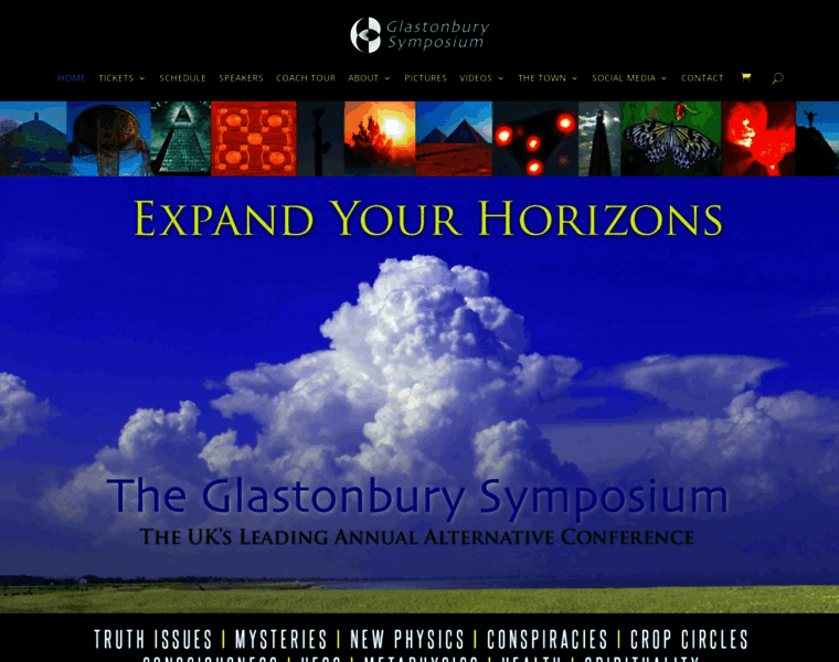 Glastonburysymposium.co.uk thumbnail