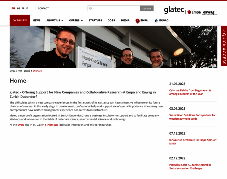 Glatec.ch thumbnail Glatec.ch thumbnail