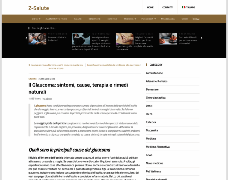 Glaucomaonline.it thumbnail