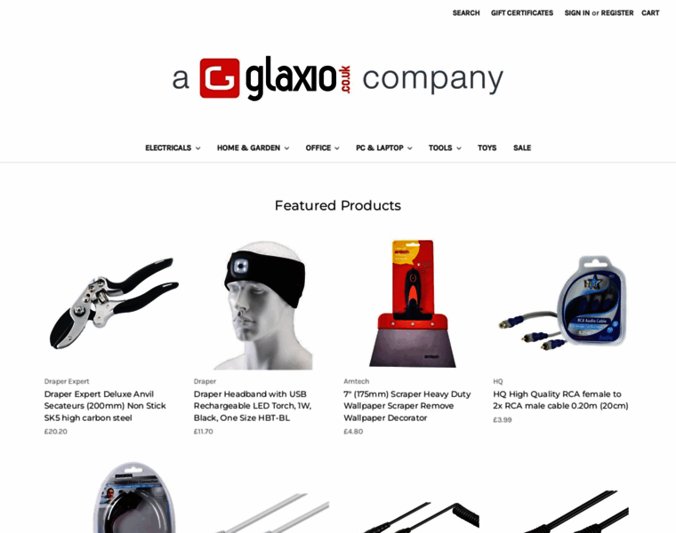 Glaxio.co.uk thumbnail