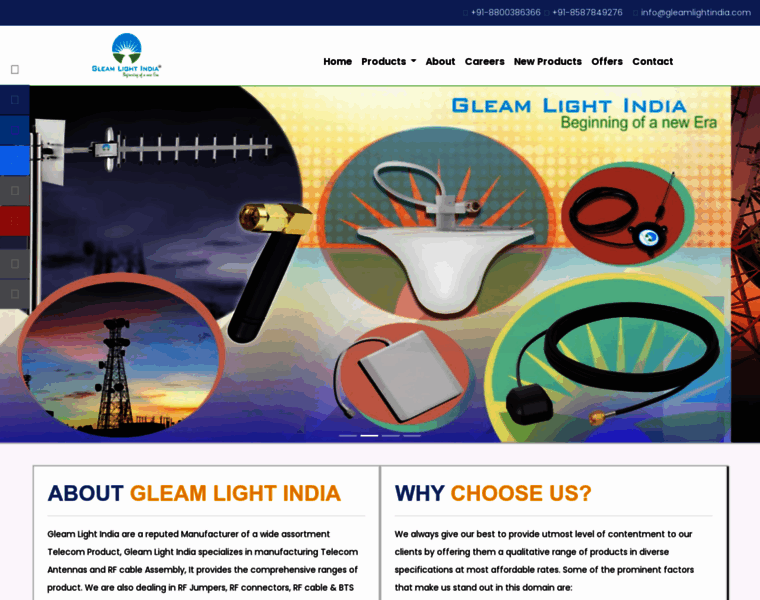 Gleamlightindia.com thumbnail