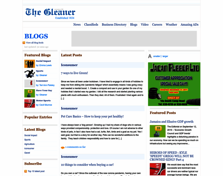 Gleanerblogs.com thumbnail