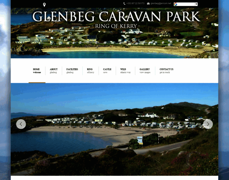 Glenbegcaravanpark.com thumbnail