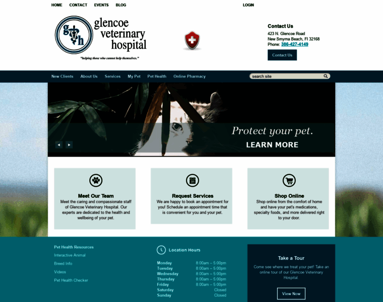 Glencoevethospital.com thumbnail