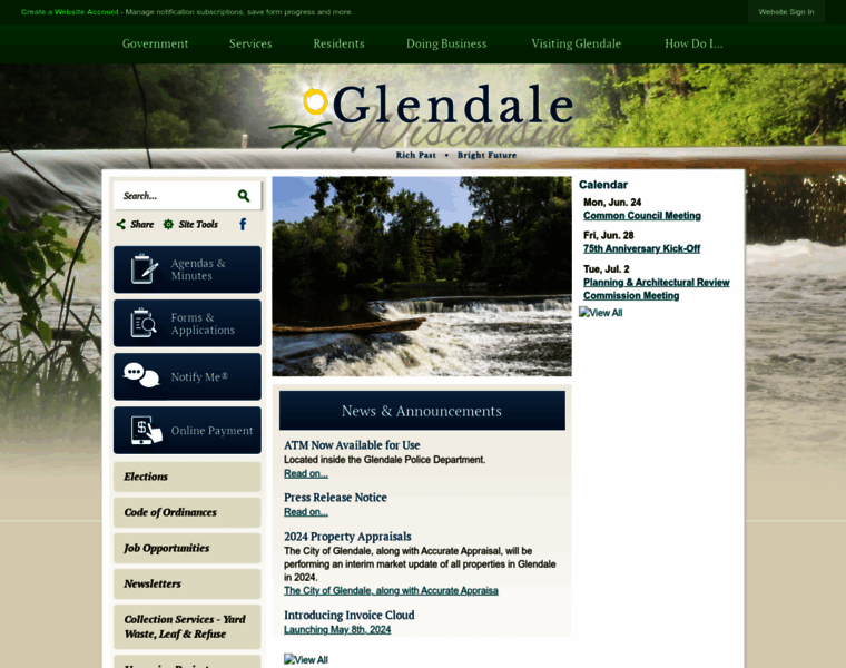 Glendale-wi.org thumbnail