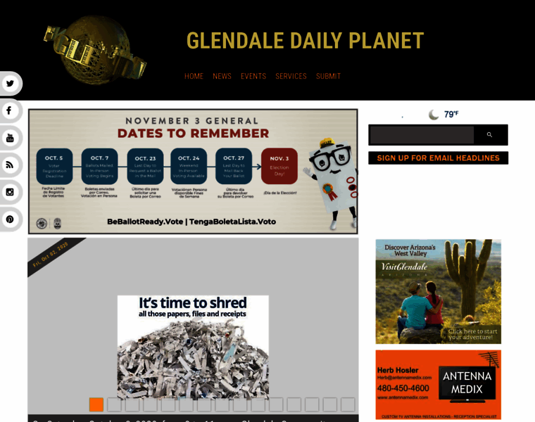 Glendaledailyplanet.com thumbnail