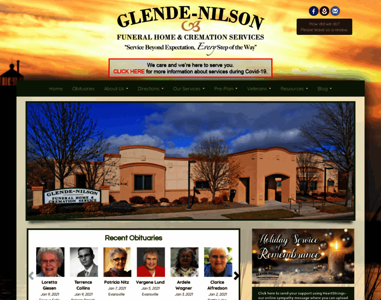 Glendenilson.com thumbnail